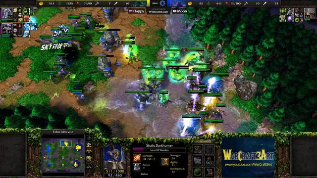 Happy(UD) Vs Moon(NE) - Warcraft 3: Classic - RN7184