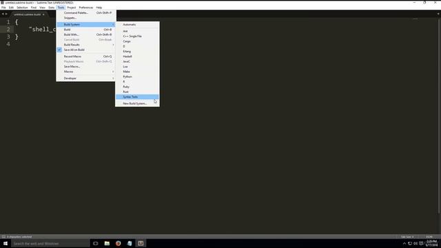 Setting up Sublime Text to Build Python смотреть онлайн