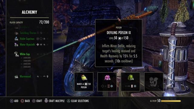 Eso Witches Festival Writ - Craft a Damage Health Poison IX Dragonhold DLC смотреть онлайн