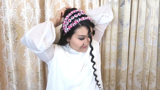 Быстрая,красивая причёска на Новый год смотреть онлайн