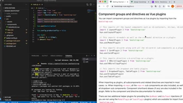 EP09. [Vue2][Design Framework] || BootstrapVue 간단하게 알아보기 смотреть онлайн