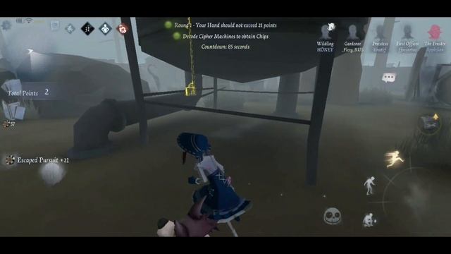 Топ 5 выживших для игры в БлэкДжек(BlackJaсk) Identity V №46 смотреть онлайн