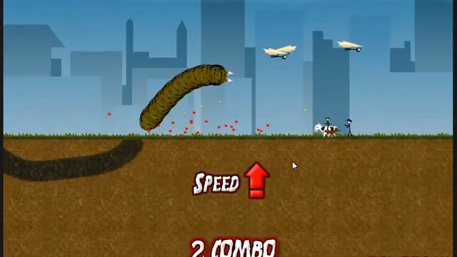 Флеш игра - Путешествие червячков смотреть онлайн