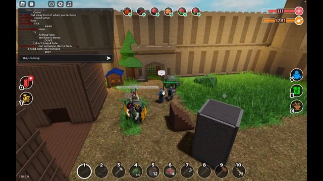 We invaded a base and used it as our own! The Survival Game [Beta] (Roblox) смотреть онлайн