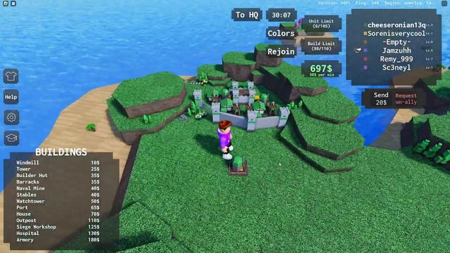BEST DEFENSE Strategy in Medieval RTS 🛡️ [Roblox] смотреть онлайн