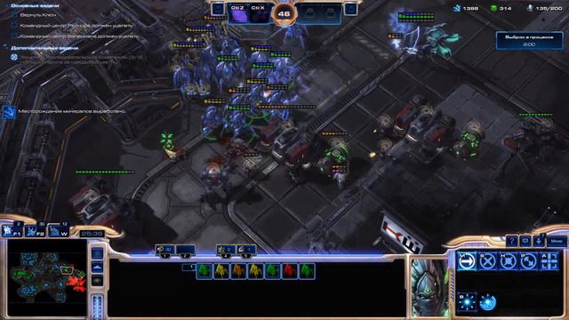 Прохождение кампании StarCraft 2 Legacy of the Void [эксперт] - 05 - Братья по оружию смотреть онлайн