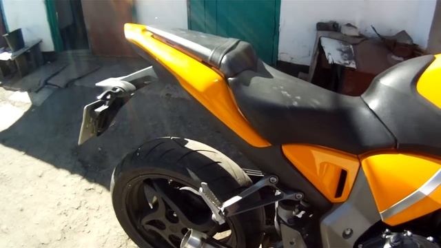 Honda CB1000R-Звук прямотока