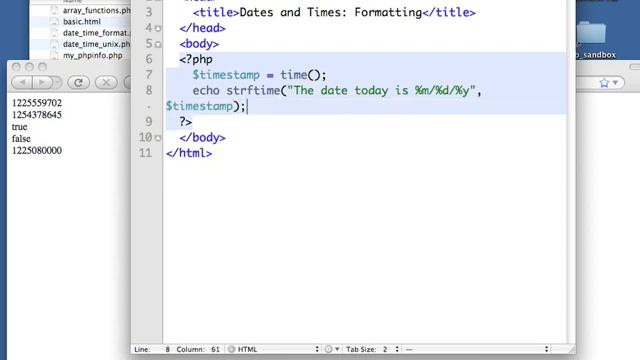 02 04 Formatting dates and times Strings and SQL смотреть онлайн
