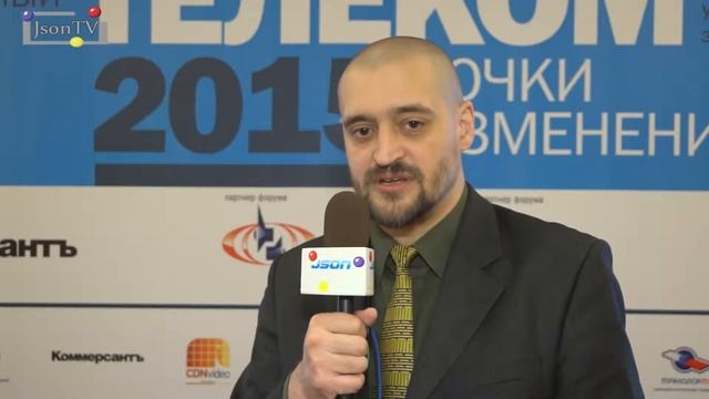 Telecom 2015 ИД Коммерсант - Дмитрий Главацкий, CDNvideo - Json News смотреть онлайн