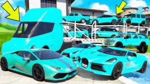 УГНАЛ КУЧУ БРИЛЛИАНТОВЫХ ЧИТ ТАЧЕК И МОНСТР ТРАК ЗА 180 СЕКУНД! БИТВА ВОРОВ В ГТА 5!