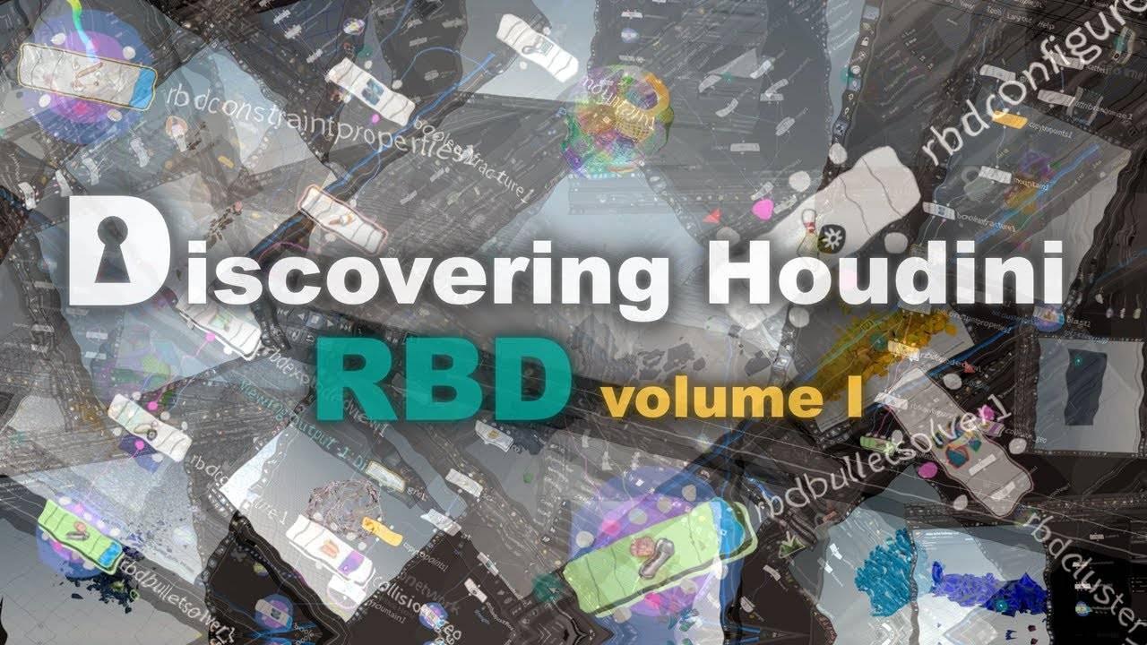 Знакомство с RBD в Houdini / Discovering Houdini RBD Volume 1