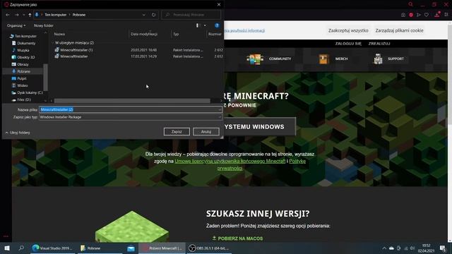 Jak pobrać instalkę do minecrafta java. смотреть онлайн