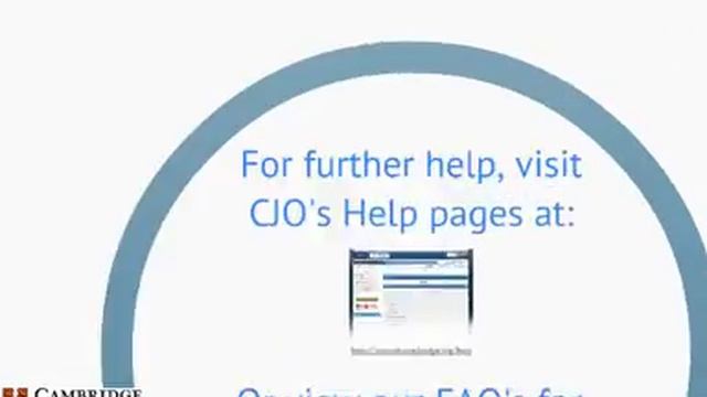 CJOm User Guide - Chapter 1: Logging In смотреть онлайн