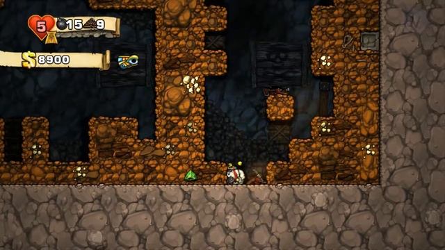 [rus]Spelunky #1 - обзор смотреть онлайн
