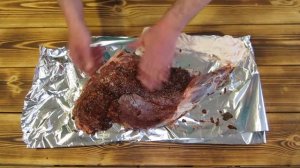 Запеченная баранья лопатка