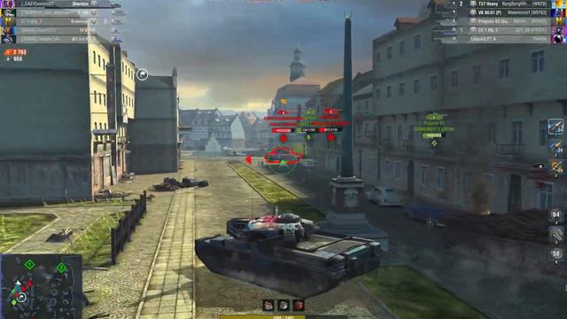 Chieftain Mk.6 | 7,6K Damage 4 Kills | WoT Blitz Replays смотреть онлайн