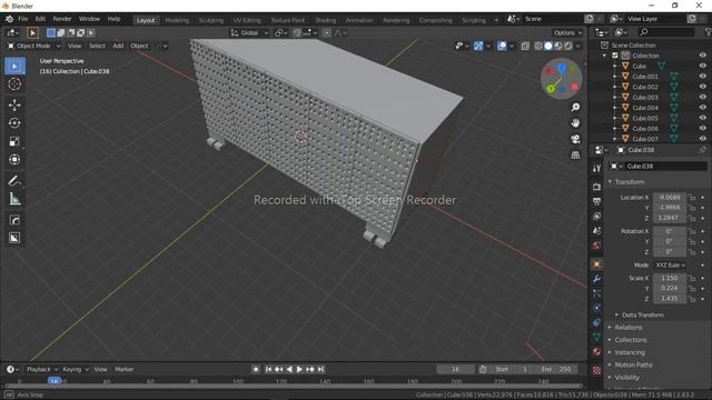 BLENDER:How to make an awesome realist cage in blender смотреть онлайн