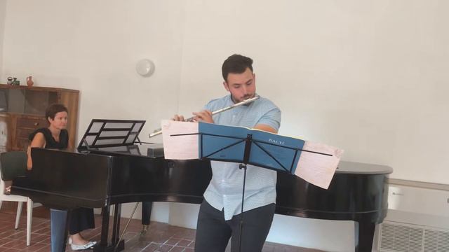 Artur Ivelja-C.Chaminade Concertino for flute & piano Op.107 смотреть онлайн