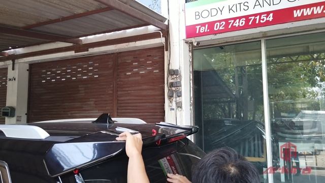 งานติดตั้ง SPOILER SPORT nissan X-TRAIL смотреть онлайн