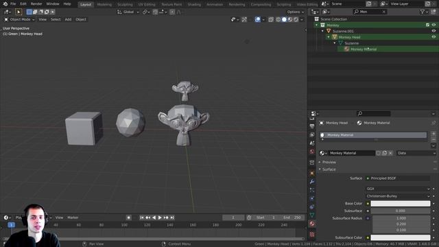 How to Use Blender's Outliner and Collections (Tutorial) смотреть онлайн