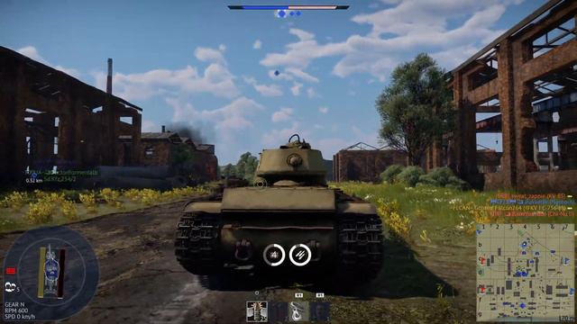 War Thunder Kv 1c at 5.0 смотреть онлайн