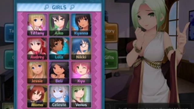 HuniePop -- A quick guide on secret girls and tissue box! смотреть онлайн