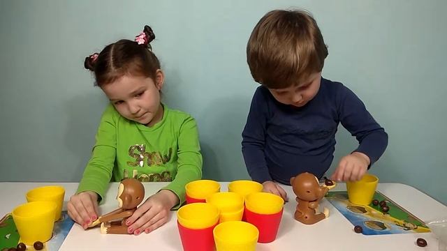 ЧЕЛЛЕНДЖ Обезьяны кидаются кокосами!! Coconut and Monkey king смотреть онлайн