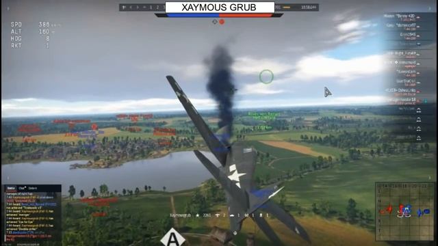 F6F-5N Hellcat War Thunder " Tiny Rockets " смотреть онлайн