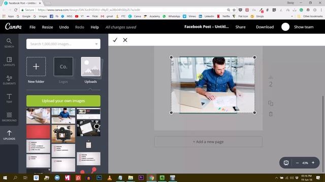 Canva Tutorial: Cropping a Photo смотреть онлайн