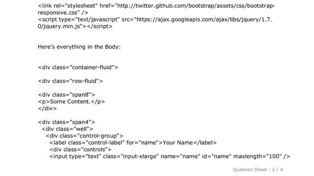 CSS : Why do my Twitter Bootstrap form fields overflow their well using fluid container? смотреть онлайн