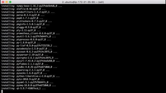 Anaconda Installation Using Command Lines смотреть онлайн