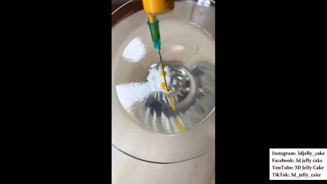 3D gelatina flores Como elaborar con jeringas fácil y rápido смотреть онлайн