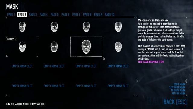 PAYDAY 2: THE ARK OF THE WATCHER'S SECRET MASKS смотреть онлайн