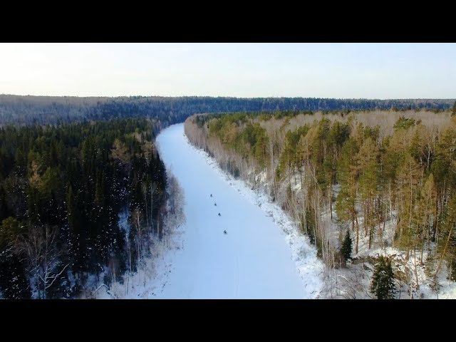 Снегоходное путешествие по реке Чусовая. Снегоходный тур по Чусовой. Маршрут на снегоходах по Уралу смотреть онлайн