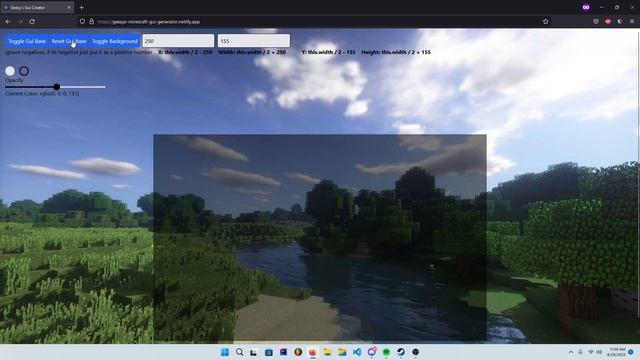 Minecraft GUI Generator!! смотреть онлайн