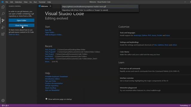 How To Use GitHub with VS Code in 2020 | Clone | Part 2 смотреть онлайн