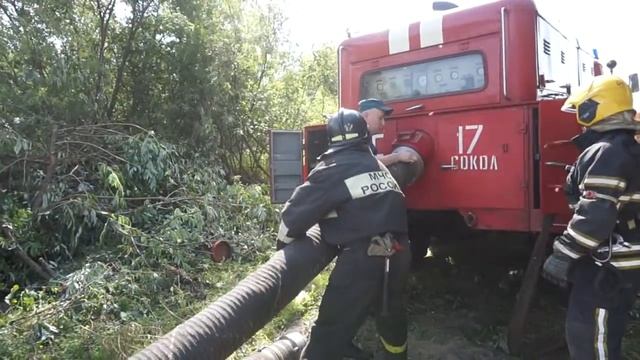 На Сокольском деревообрабатывающем комбинате прошли пожарно-тактические учения смотреть онлайн