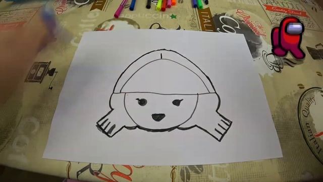 Draw a character from Brawl Stars for kids / Рисуем персонажа с Бравл Старсa для детей смотреть онлайн