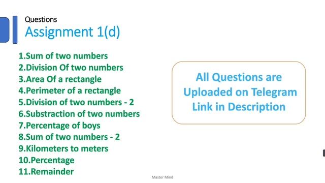 Assignment - 2 (a) in python #17 смотреть онлайн