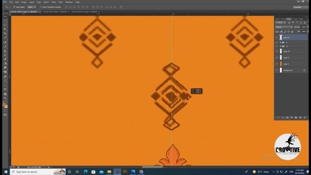 Digital Textile Design Print Making D 1 | #photoshop #textile #Crowtive