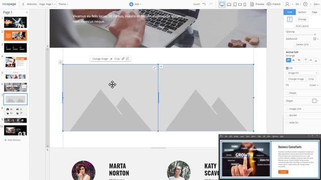 How To Create The Responsive Web Design In Nicepage Website Builder смотреть онлайн