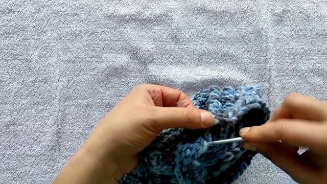 Как спрятать нить после вязания смотреть онлайн