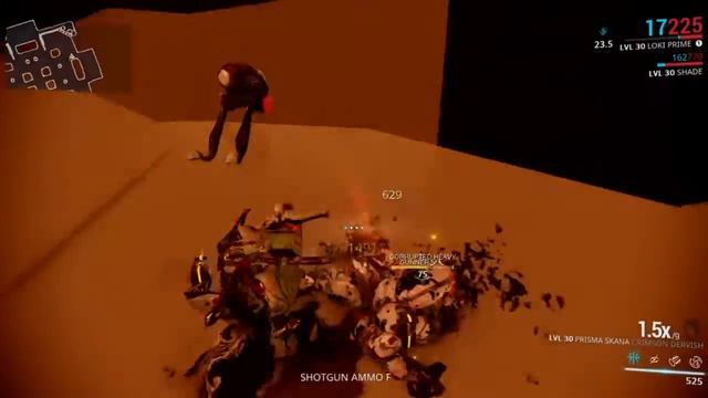 Warframe: Prisma Skana + Crimson Dervish + Coiling Impale смотреть онлайн