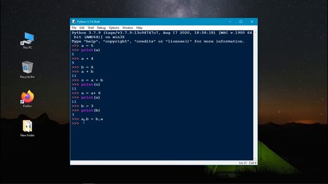 Learn Python #2 - Variables смотреть онлайн