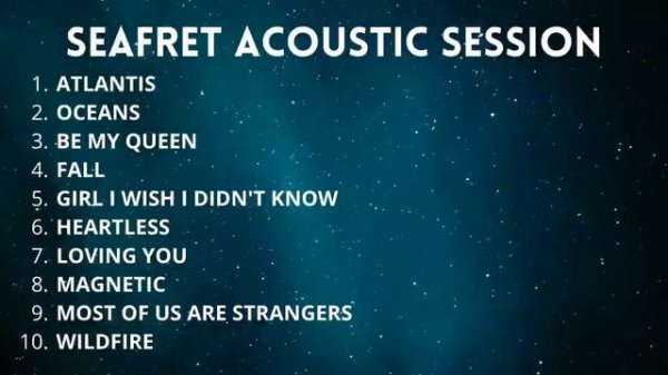 SEAFRET ACOUSTIC SESSIONS