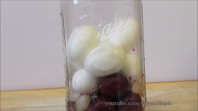 Pickled Eggs - How To Make Pickled Eggs - The Wolfe Pit смотреть онлайн
