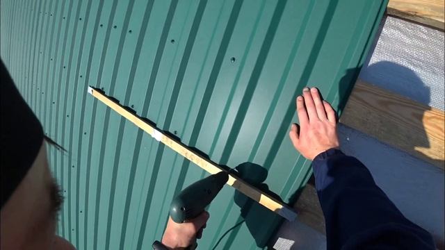 Накрываем крышу профнастилом 275 кв.м. смотреть онлайн