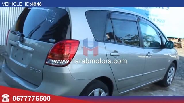 Toyota Spacio 2003 model in silver colour now available at harab motors tz смотреть онлайн