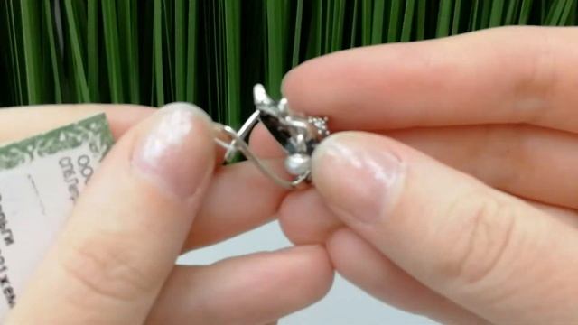 Серебряные серьги Жемчужница 73321жем смотреть онлайн