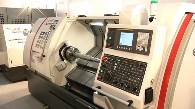 Токарный станок с ЧПУ с осью C + Револьверная головка VDI 40 смотреть онлайн